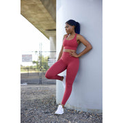 Ultra Soft Quick dry Leggings - Red Wine